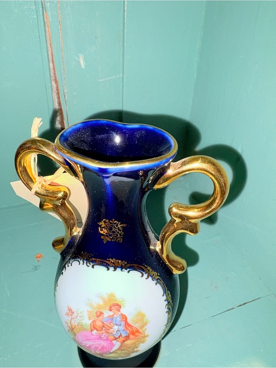 French Limoges Vase